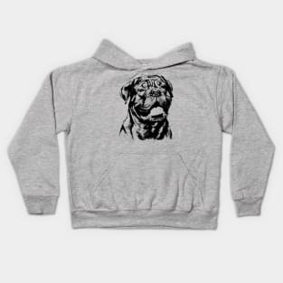 Dogue de Bordeaux - French Mastiff Kids Hoodie